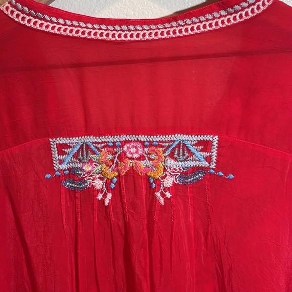Johnny Was Bethanie Embroidered Tunic 2x - Picture 10 of 10